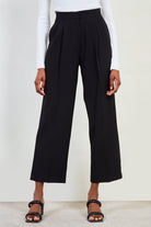 Black smart suit trousers_1