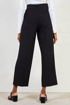 Black smart suit trousers_2
