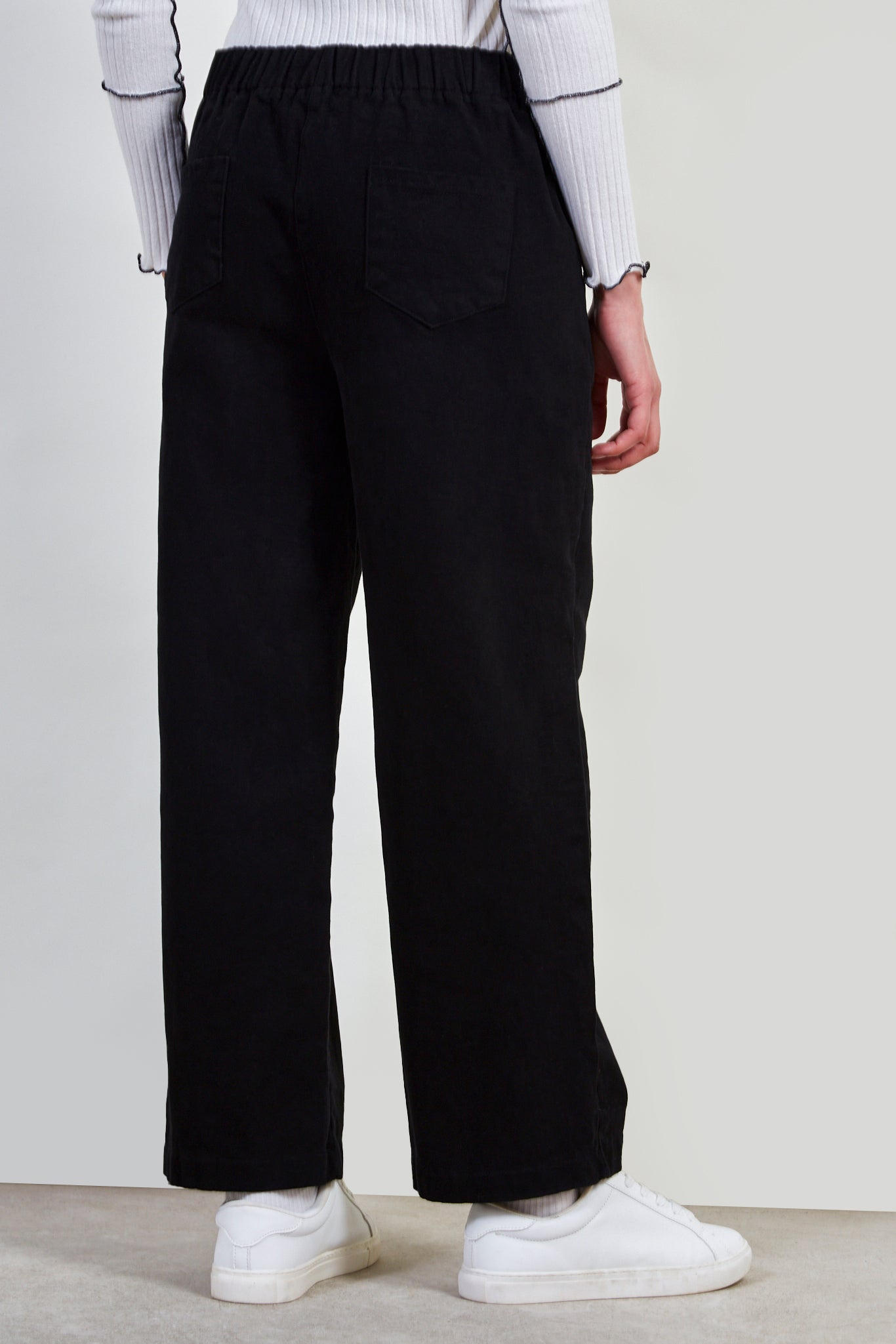 Black wide leg trousers_3