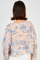 Blue and orange tie dye wide fit top_2