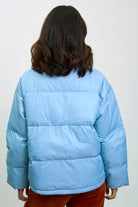 Blue grey duck down puffer jacket_3