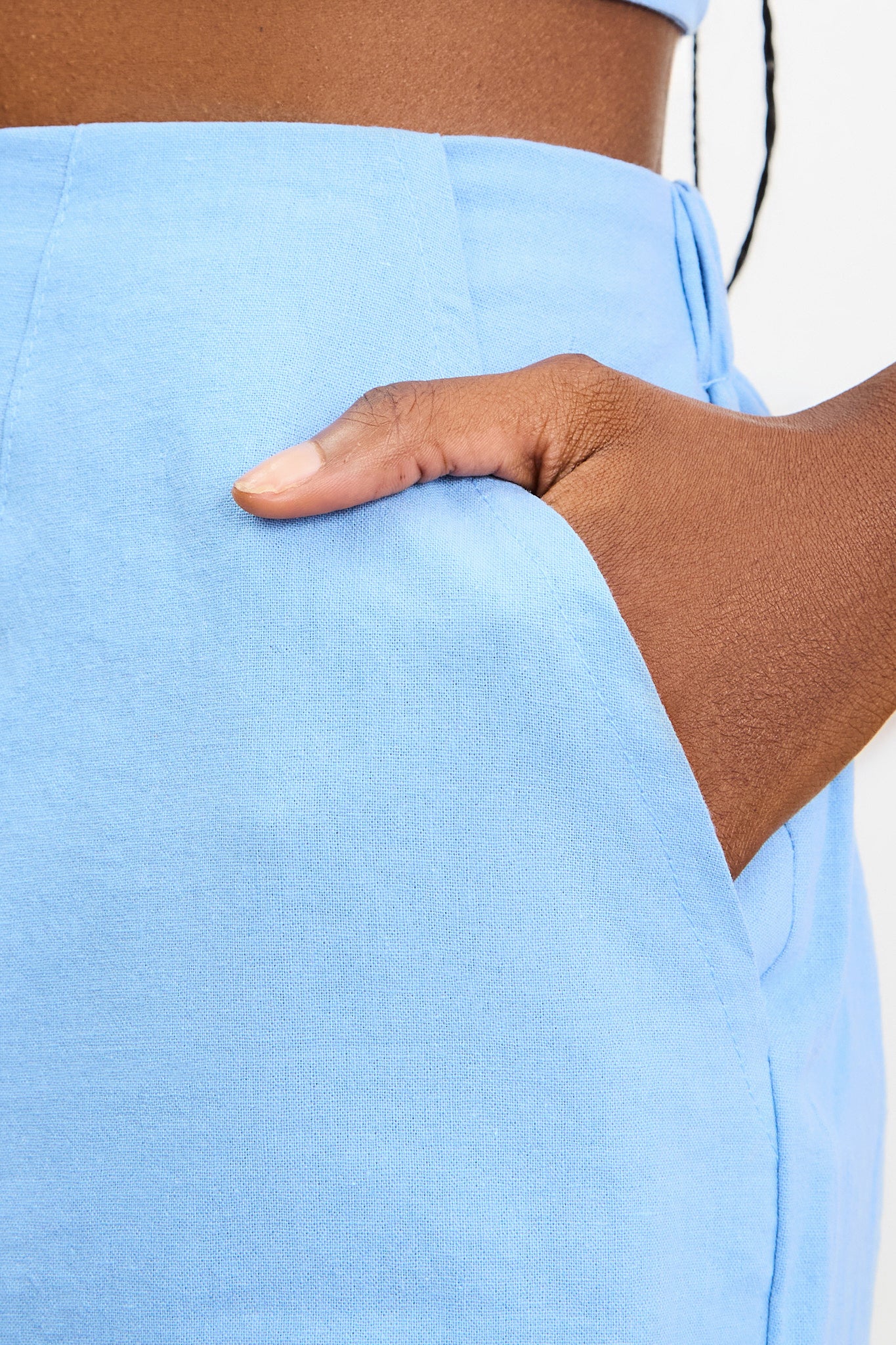 Bright blue pocket skort_3