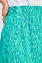 Bright green ribbed skirt_3