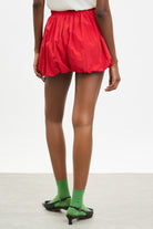Bright red balloon shorts_2