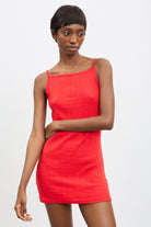 Bright red jersey tank dress_3