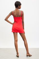 Bright red jersey tank dress_2