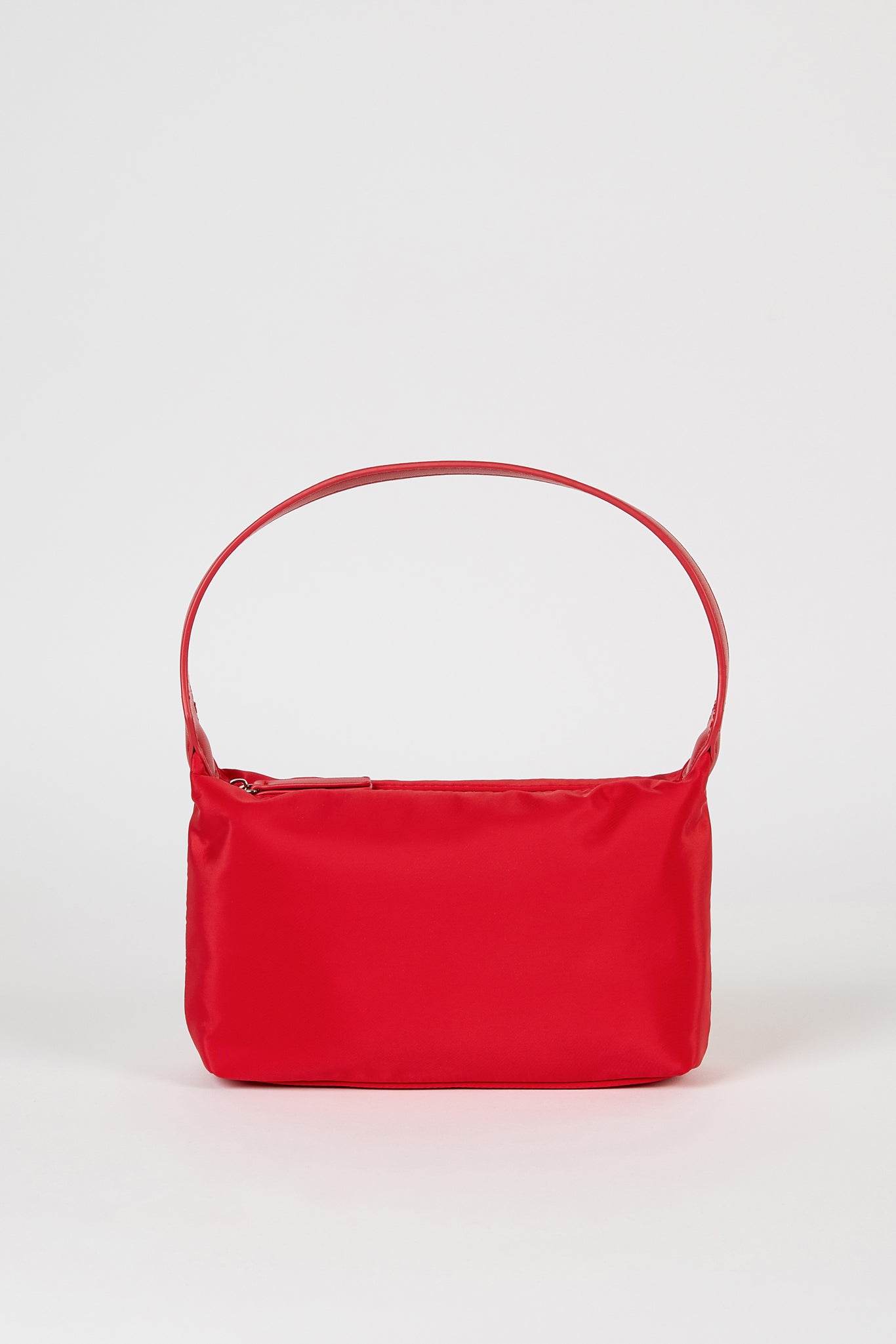 Bright red smooth mini shoulder bag_1