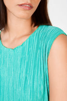 Bright green ribbed tank_4