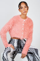 Bright pink fuzzy cardigan_6