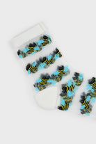 Bumble bee sheer socks_2