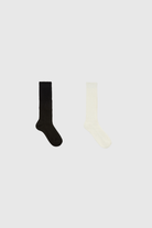 Cashmere alpaca blend knee high socks - Set of 2_1