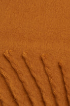 Camel fuzzy thick scarf_2