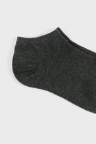 Charcoal grey classic ankle socks_2
