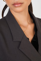 Charcoal grey slouchy blazer_4