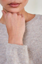 Dark beige alpaca blend light jumper_4