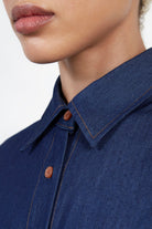 Dark denim tailored shirt_5