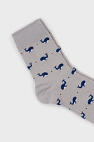Grey and blue whale socks_2
