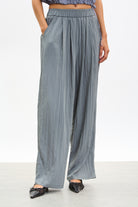 Grey satin touch wide leg trousers_1