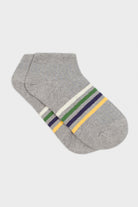 Grey multicolour striped ankle socks_3