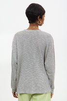 Ivory and navy horizontal stripe long sleeve tee_2