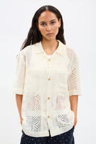 Ivory crochet oversized shirt_1