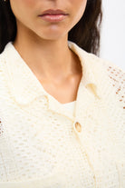 Ivory crochet oversized shirt_3