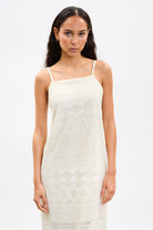 Ivory crochet strappy midi dress_3