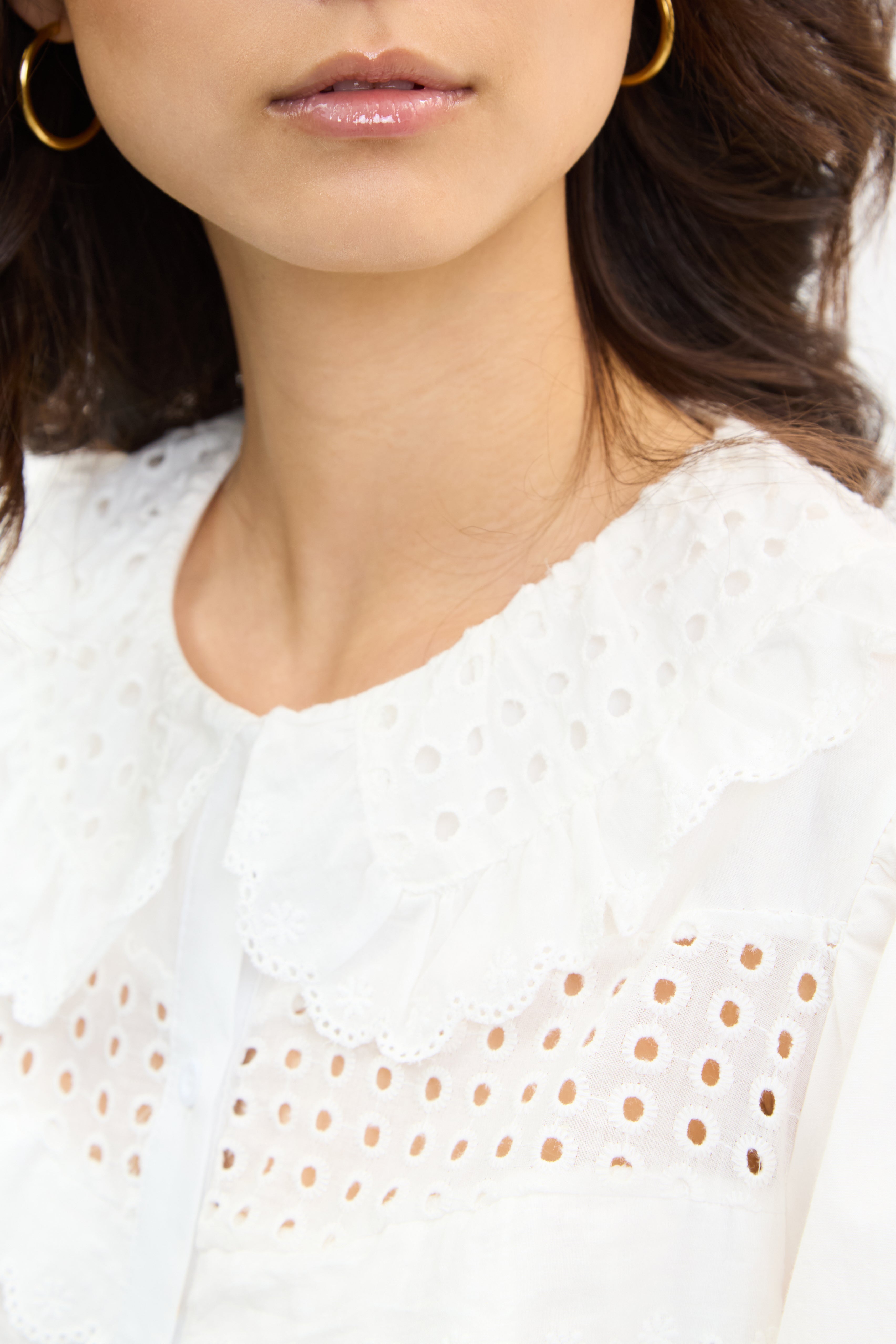 Ivory eyelet collar blouse_3