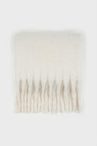 Ivory fuzzy thick scarf_1