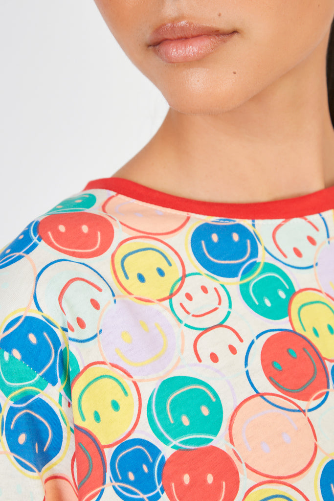 Ivory graphic smiley face t-shirt_3