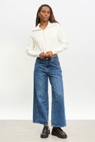 Ivory large wide collar cardigan_4