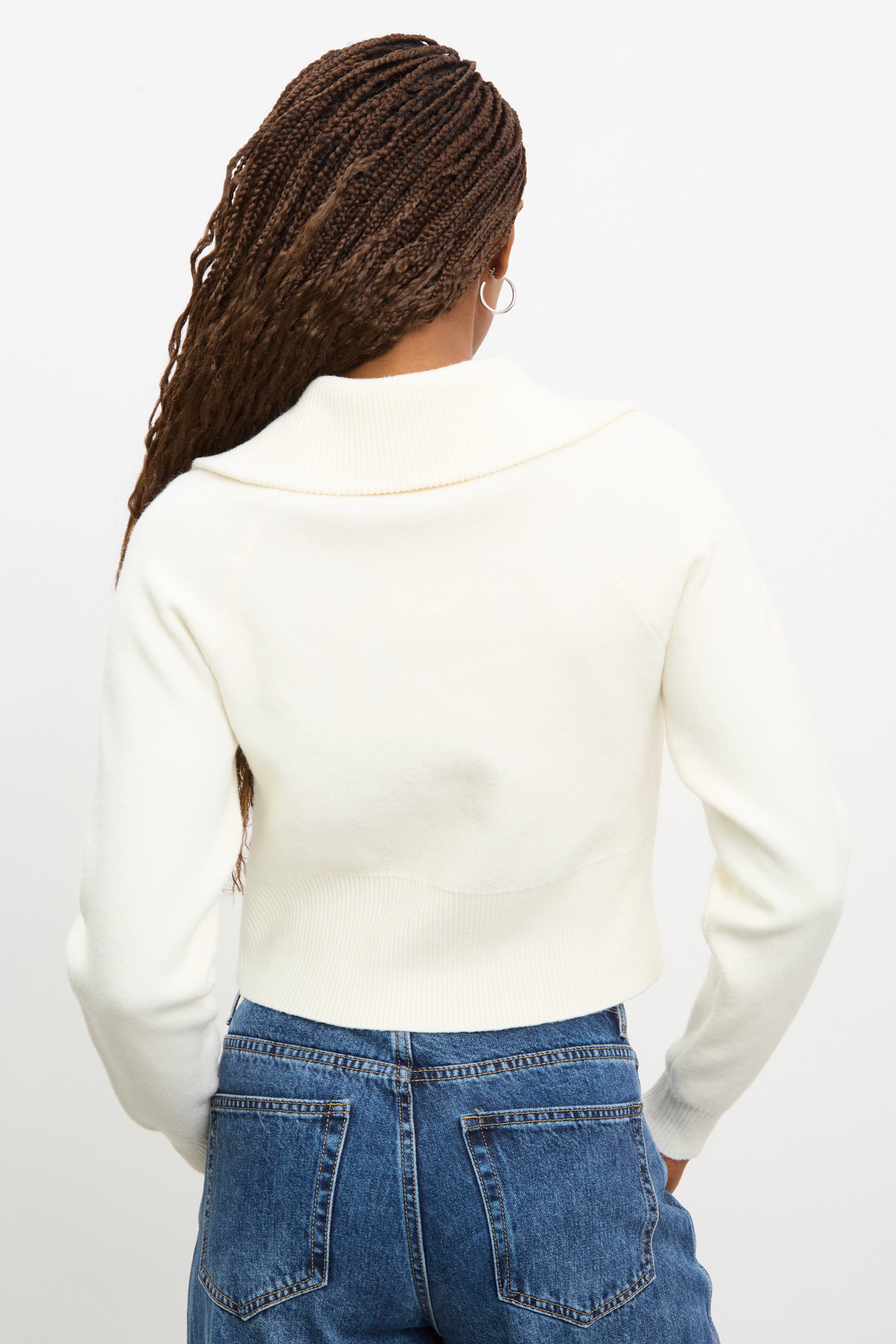 Ivory large wide collar cardigan_2