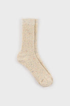 Ivory rainbow fleck scrunch stretch socks_3