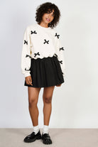 Ivory ribbon front sweatshirt_4