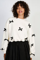 Ivory ribbon front sweatshirt_1