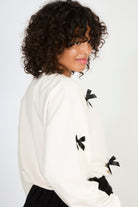 Ivory ribbon front sweatshirt_2