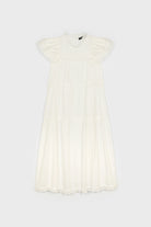 Ivory sheer scallop trim midi dress_1