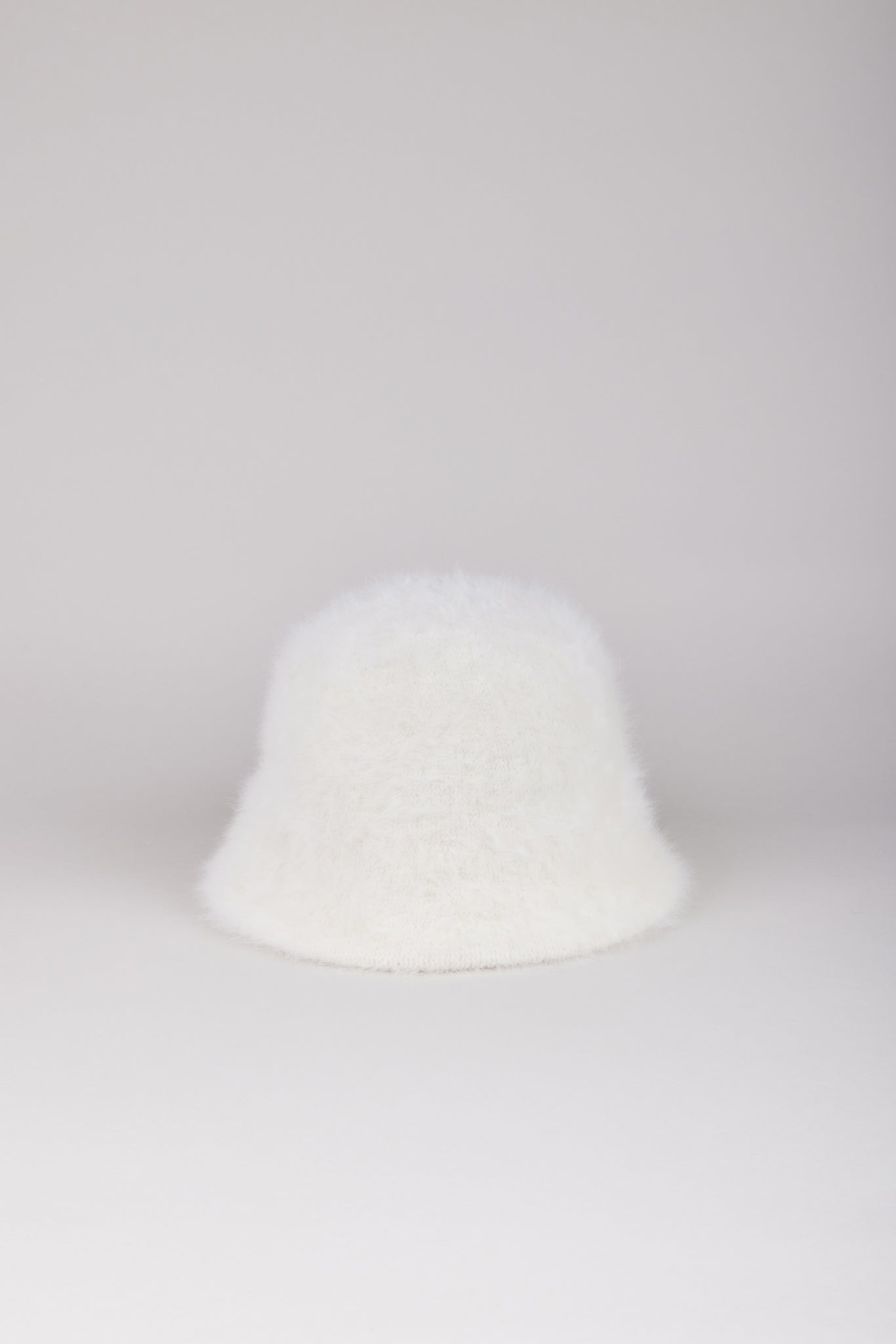 Ivory angora blend bucket hat_1
