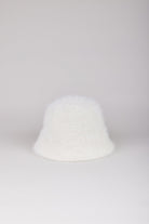 Ivory angora blend bucket hat_1
