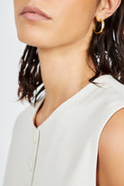 Ivory tailored suit waistcoat_4