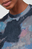 Khaki dark watercolour long sleeve top_5