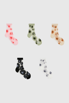 Large daisy sheer socks - Set of 5