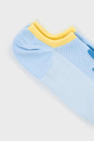 Light blue and yellow giant smiley face pop socks_6