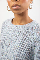 Light blue rainbow knit raglan jumper_3