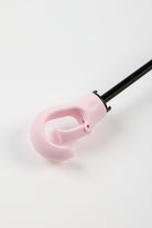 Light pink thick hooked handle umbrella_4