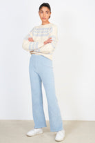 Light blue velvet ribbed trousers_3