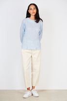 Light blue wrinkled blouse_4