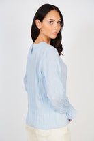 Light blue wrinkled blouse_2
