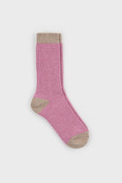 Contrast trim cashmere blend socks - Set of 3