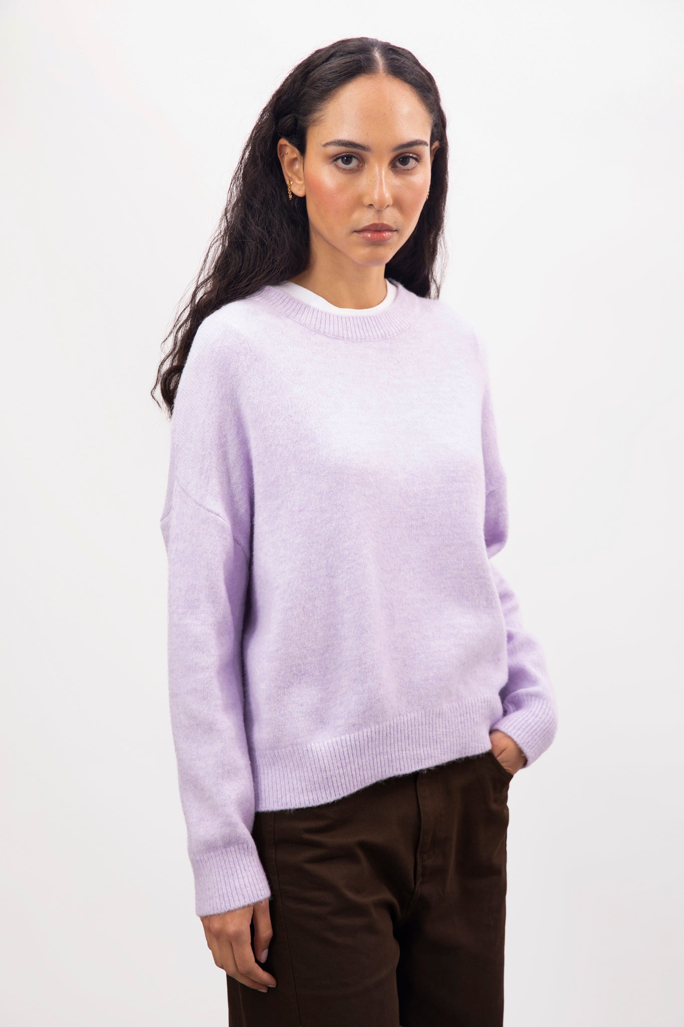 Lilac cashmere wool blend jumper_2